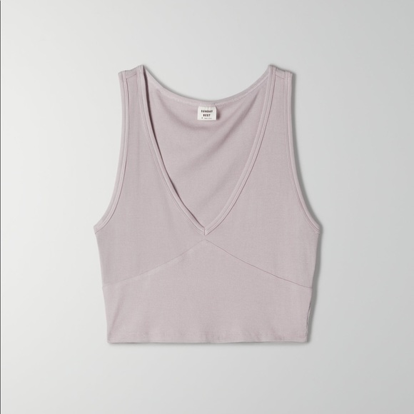 Aritzia Tops - Aritzia Sunday best atlas tank - light purple